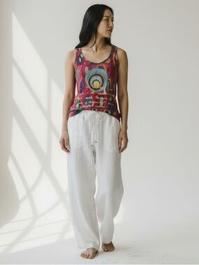 Desigual Women’s Multicolor Printed Sleeveless Tank Top